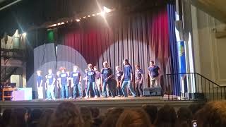 bartlesville central middle school treble bass choir footloose