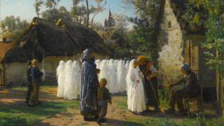 Prélude aux communiantes de Jules Breton