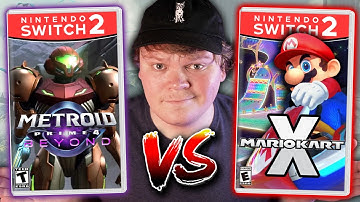 Mario Kart 9 vs. Metroid Prime 4 Launch Title