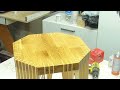 DIY Wooden Stool /  Modern ahşap tabure nasıl yapılır / Barstool