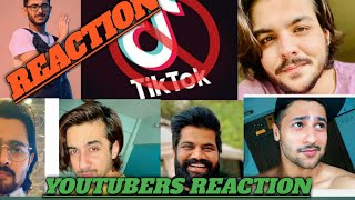 Carryminati Reaction on Tiktok Ban | Ashis chanchlani | harsh Beniwal | flying beast | Tiktok Ban |