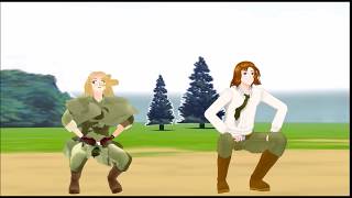 (Hetalia/MMD) - if you cant beat em....