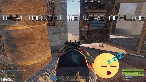 DEFENDING an Offline Raid! | Rust