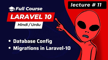Laravel-10  Database Configuration and Migration Tutorial in Hindi / Urdu | Laravel course 2023
