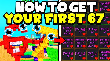 How to get your FIRST 67 in Plants Vs Brainrots Roblox