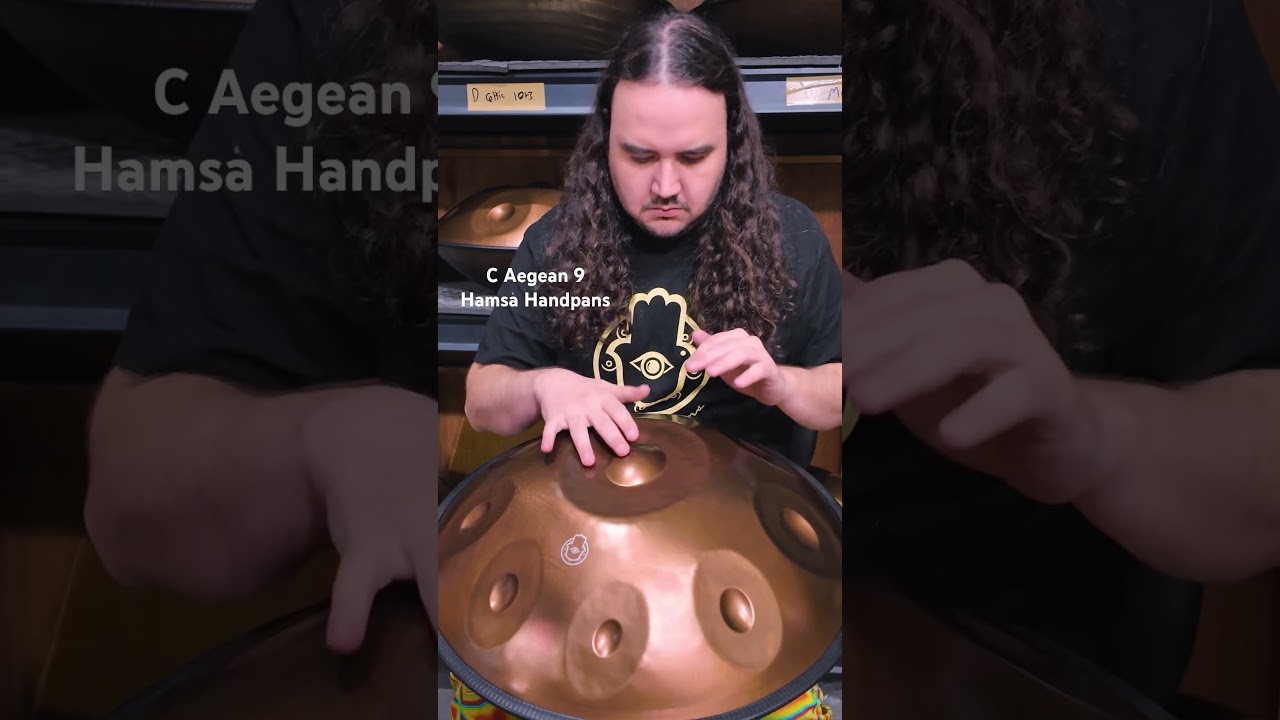 C Aegean 9 Hamsa Handpans #handpan #drummer #percussion #music #meditation #meditationmusic #healing