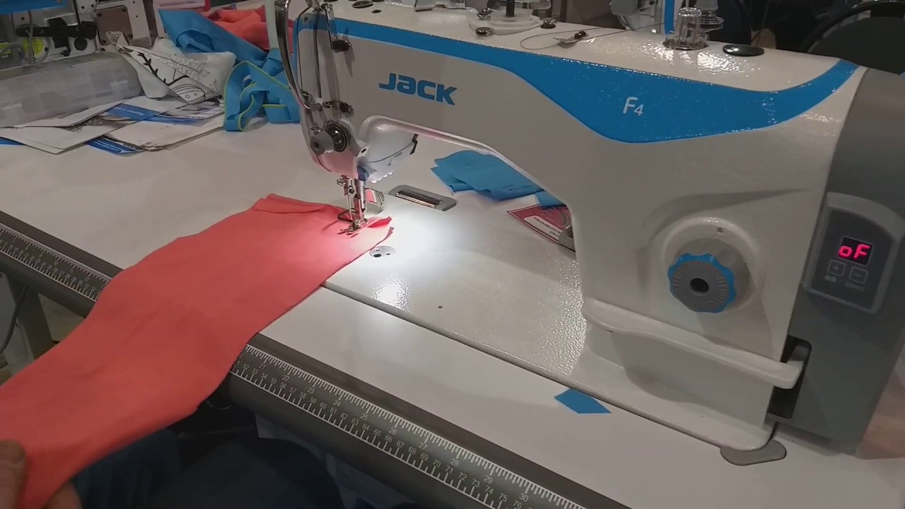 Машинка шьет назад. Джек ф4 швейная машинка. Швейная машинка Джек f4. Промышленная прямострочная швейная машина Jack f4. Прямострочка Jack f4.