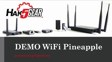 WiFi Pineapple (Module SSLsplit demo)