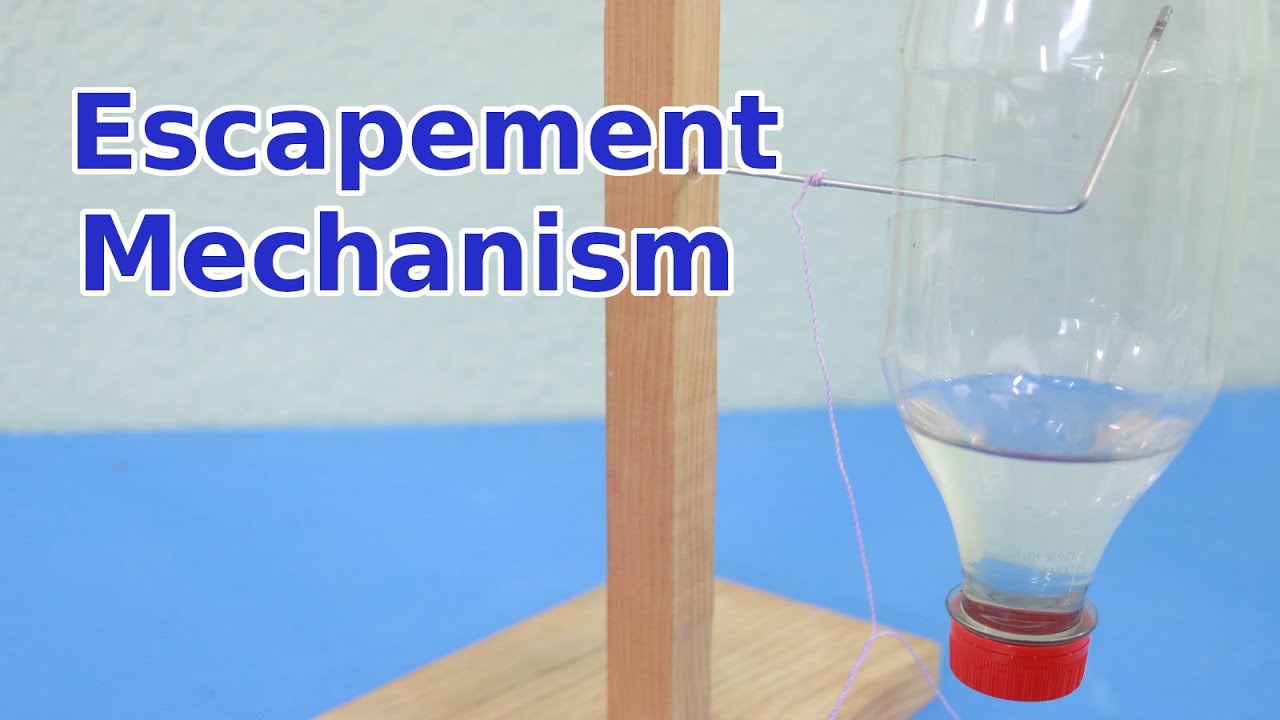 Plastic Bottle Escapement Mechanism