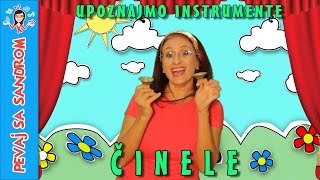 Upoznajmo instrumente - Činele | Let's Meet the Instruments - Cymbal | Pevaj sa Sandrom