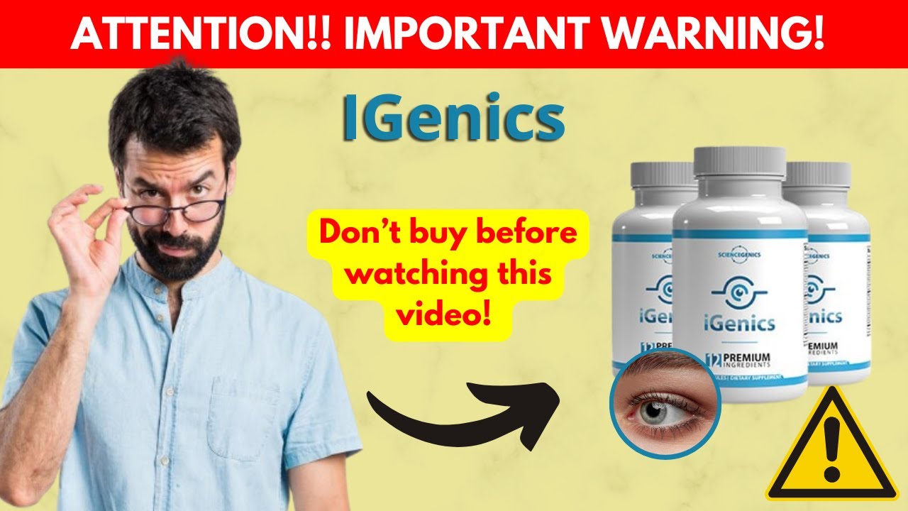 IGENICS – IGENICS REVIEW – IGENICS EYES SUPPLEMENT – IGENICS REVIEWS