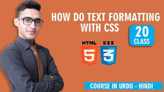CSS Text Styling  ( CSS Text Formatting Properties Tutorial )