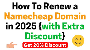 How To Renew a Namecheap Domain in 2025 {with Extra Discount}