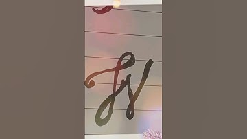 How to write W in CursiveWriting #short #viral #calligraphy #shortvideo #viralvideo