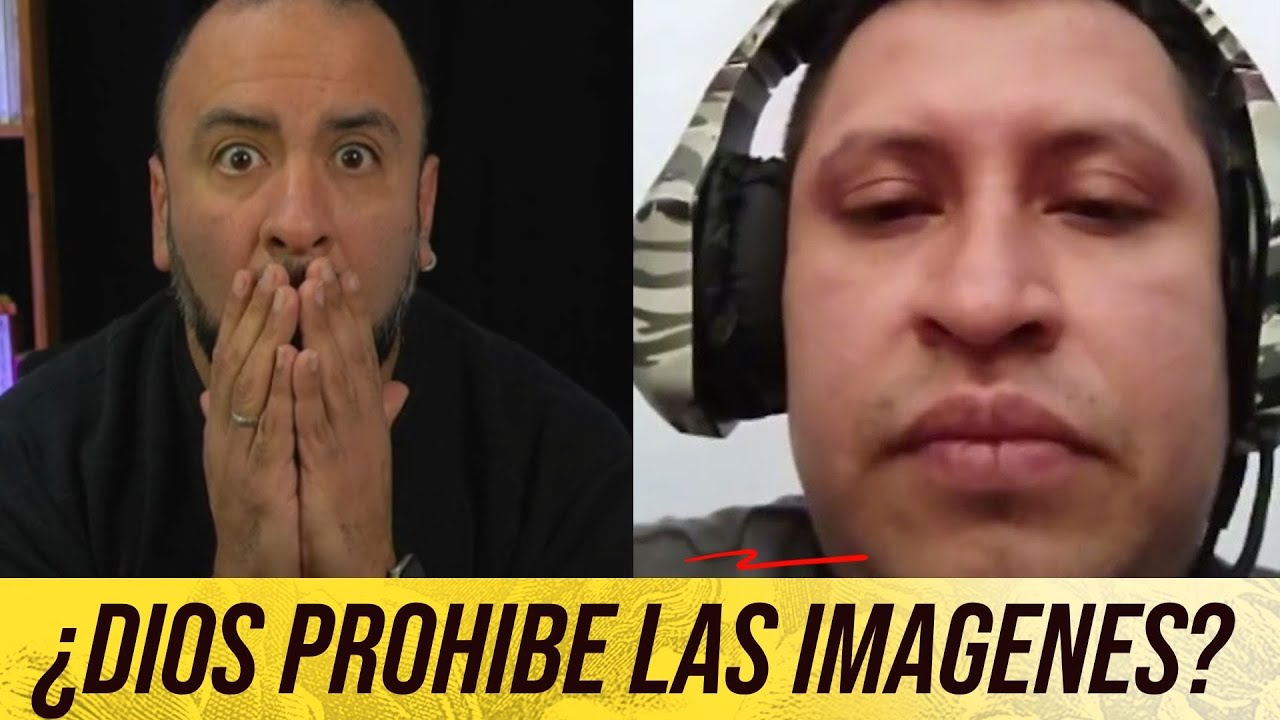Con BIBLIA EN MANO le muestro a PROTESTANTE que Dios NO PROHÍBE LAS IMÁGENES!!!