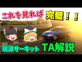 【ゆっくり実況】これを見ればゴールドタイム余裕！？オンラインタイムアタック・筑波サーキットTA解説