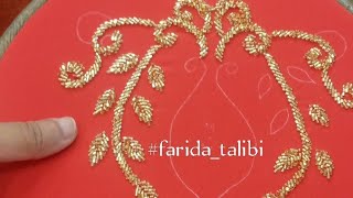 رشيمة خفيفة للجلابة 2021 مخدومة بالعقيق المهرس #farida_talibi