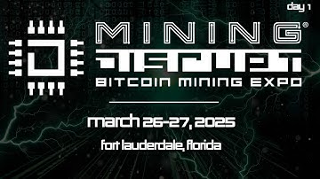 Mining Disrupt Bitcoin Conference 2025 | Day 1 Livestream