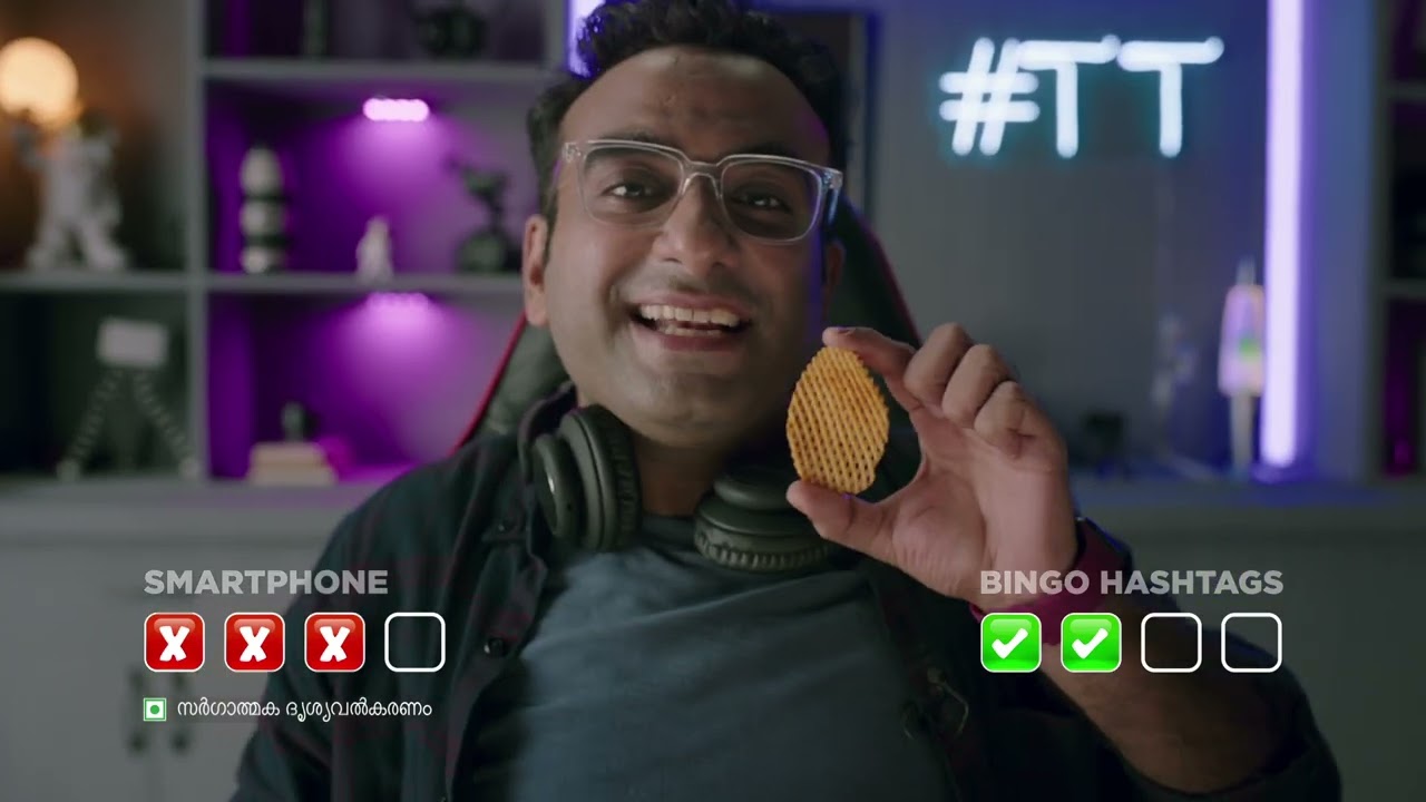 Who will win? New Bingo! Hashtags | Chips vs Smartphone | Bingo Snacks