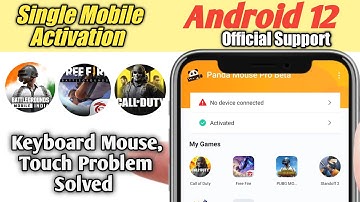 Panda Mouse Pro Android 12 Solution 🔥Keyboard Mouse Problem Fixed | Play Free Fire/BGMI/PUBG/CODM