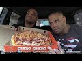 Eating at torontos pizza pizza hodgetwins