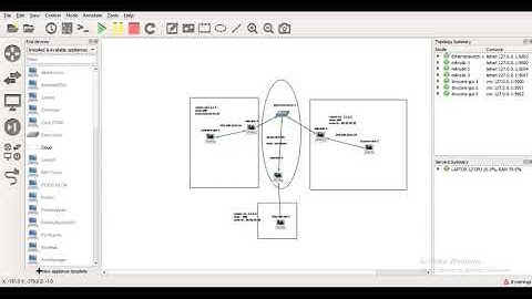 (3) Tugas Siswa SMK :: Rancang Bangun Jaringan :: Konfigurasi OSPF - Mikrotik GNS3 Simulator