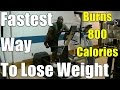 Fastest way to lose weight  this 40min hiit elliptical workout burns 800 calories