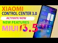 New MIUI 13.5 Control Center 3.0 - Enable Now Xiaomi & Poco Device in MIUI 12.5 - MIUI 13