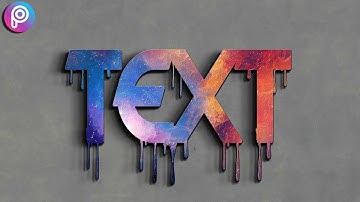 3D TEXT DESIGN In Picsart | How to Create 3D Text on Android | Photo Editing | Picsart Tutorial