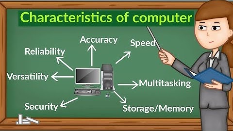 charateristics of computer || whats are the main characteristics of computer