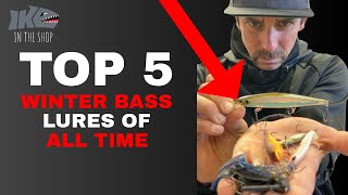 Top 5 WINTER BASS LURES OF ALL TIME!