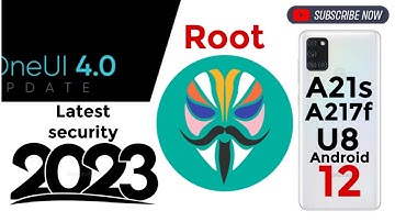 samsung a21s root android 12 | samsung a21s root u8