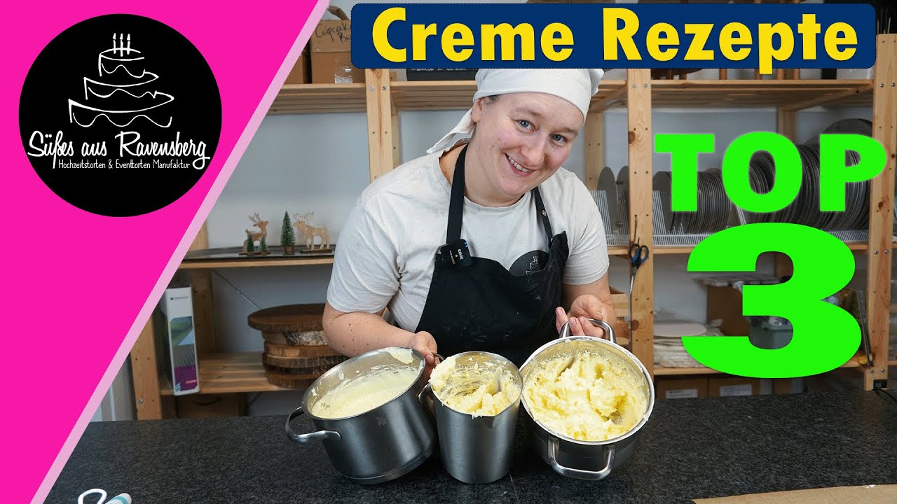 Die beliebtesten Torten Creme-Rezepte 👩‍🍳🤎 Zum einsetzten, einstreichen und füllen 🍰