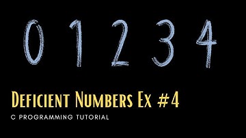 C Numbers 04: Check if number is a Deficient number [C Programming]