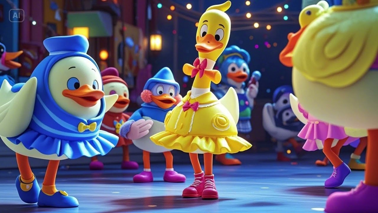 Ducks and the Dinosaur Train | Prehistoric Sing-Along