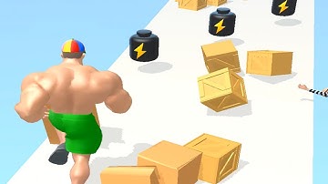 Muscle Rush Lv 43 / 44 New Update All Levels Gameplay Walkthrough