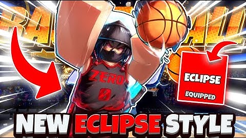 New Eclipse Style In Basketball Zero Full Showcase!