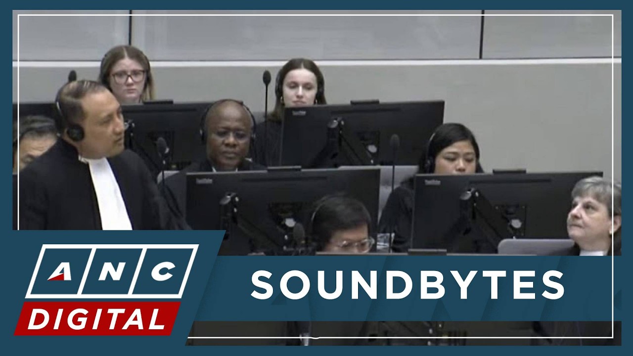 WATCH: Closing statement of common legal representatives for victims in Duterte's ICC hearing | ANC