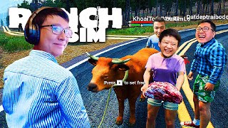 TEAM ĐỤT VỀ QUÊ NUÔI CÁ VÀ CHĂN THÊM BÒ =)) Game giả lập Nông dân như thật !!! - Ranch Simulator