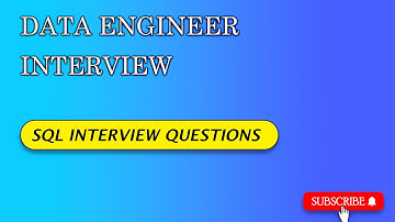 SQL-interviewvragen en -antwoorden | Interview voor Data Engineer