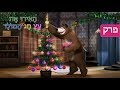 מאשה והדוב - האירו את עץ חג המולד  🎄(פרק  3)