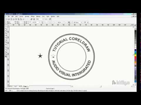 Langkah Langkah Membuat Desain Stempel Dengan Coreldraw  