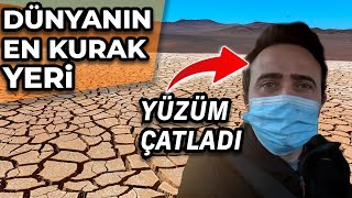 Bakın Atakama Çölünde İlk Günümüz Nasıl Geçiyor - Bütün Vücudumuz Çatladı