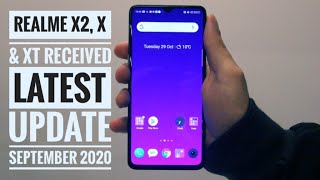 Realme X, XT & X2 receive New Software update September 2020 | New features & Improvements 