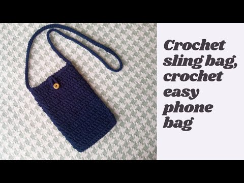 crochet crossbody cell phone purse women's| Alibaba.com