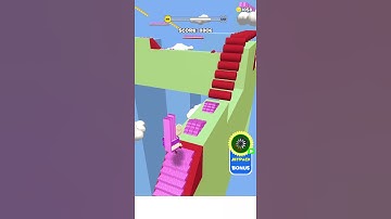 Max Level Pro Stair Run NEW UPDATE GAMEPLAY  ALL LEVELS! NEW GAME  Shorts (Android, iOS) # 95