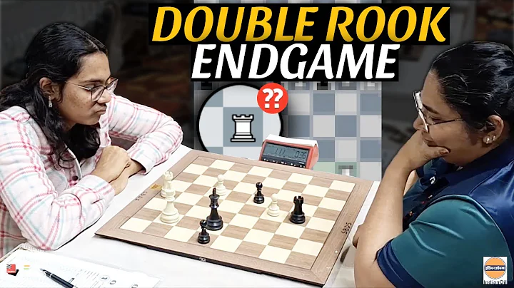 Double Trouble in Double Rook Endgame - Ananya Raman v WGM Mary Ann Gomes