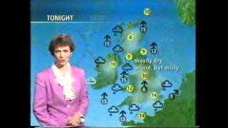 BBC Weather 20th September 1993