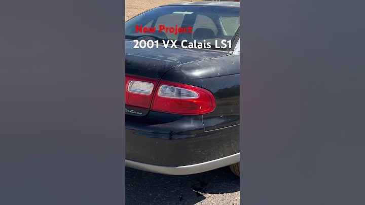 2001 VX Calais Project, Rough, Non Runner and Defected!#holdencommodore  #calais #ls1