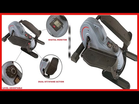 Sunny Health & Fitness Magnetic Underdesk / Standing Portable Elliptical Machine